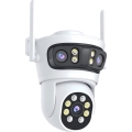 Immax NEO 07823L - Okos kültéri kamera 2MP+2MP+2MP szenzorral, 5V, Tuya Wi-Fi