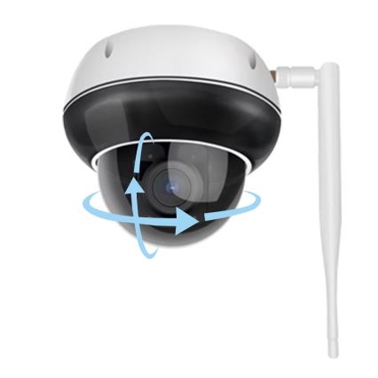 Immax NEO 07825L - Okos kültéri kamera DOME érzékelővel 5MP 230V IP66 TUYA Wi‑Fi