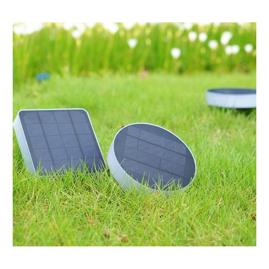 Immax NEO 07911L - LED RGB dimmelhető napelemes lámpa érzékelővel NEO LITE LED/1W/5V négyzet alakú IP54 Tuya 1300 mAh