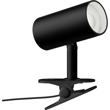 Immax NEO 08291L - PUNTO csíptetős lámpa 1xGU10/9W/230V fekete