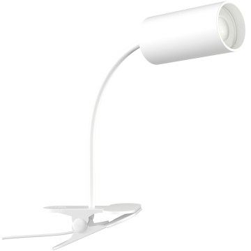 Immax NEO 08294L - PUNTO állítható csíptetős lámpa 1xGU10/9W/230V fehér