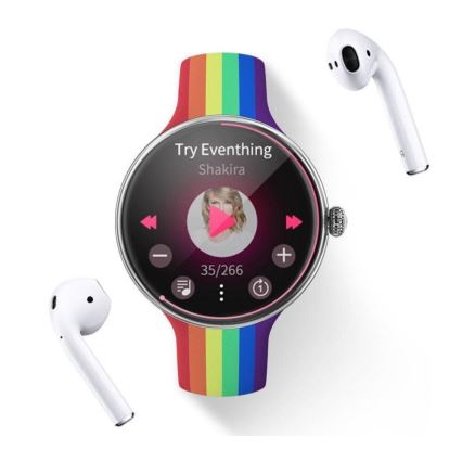 Immax NEO 9040 - Okosóra Lady Music Fit 300 mAh IP67 rózsaszín