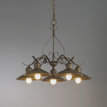 INCANTI 02-761 - Csillár láncon LENA 5xE27/42W/230V