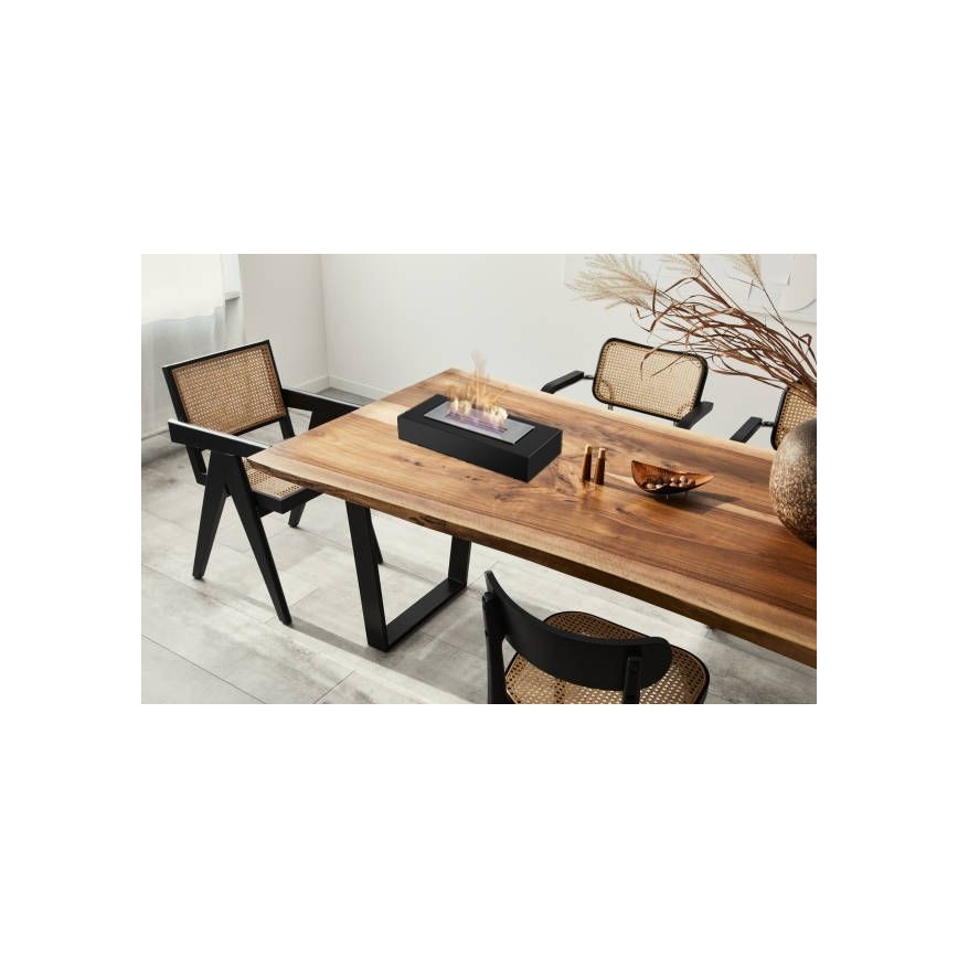 Kratki - BIO kandalló 8,5x49 cm 2,5 kW fekete