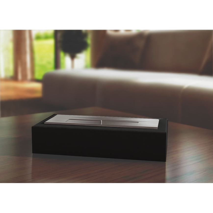 Kratki - BIO kandalló 8,5x49 cm 2,5 kW fekete