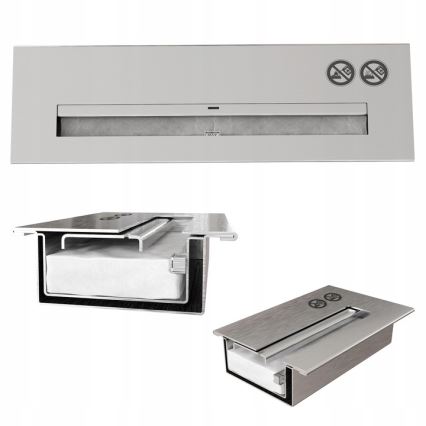 Kratki - BIO kandalló 8,5x49 cm 2,5 kW fekete