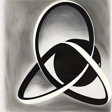 INDIGO LED/14W/230V fekete fali lámpatest