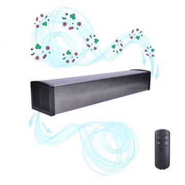 Indirekt germicid UV lámpa 2G11/36W/230V/2x AAA + távirányítás