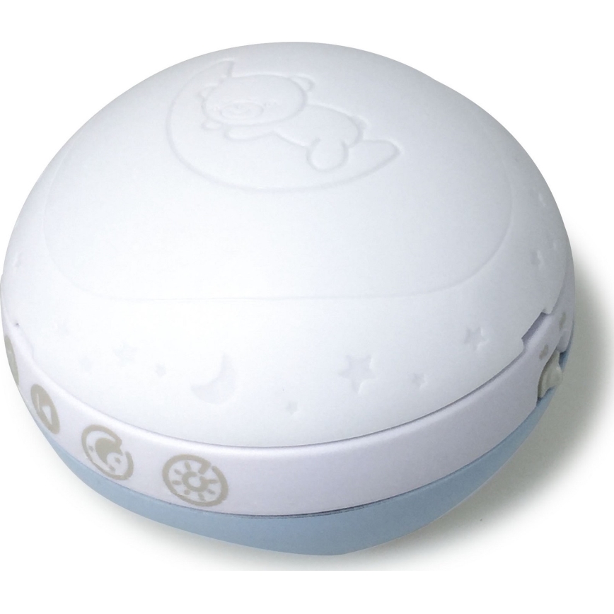 Infantino - 3 az 1-ben zenélő körforgó kiságy fölé, 3xAAA, kék