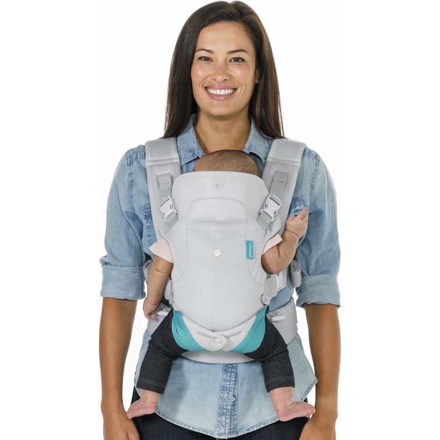 Infantino - Babahordozó FLIP 4in1 világosszürke