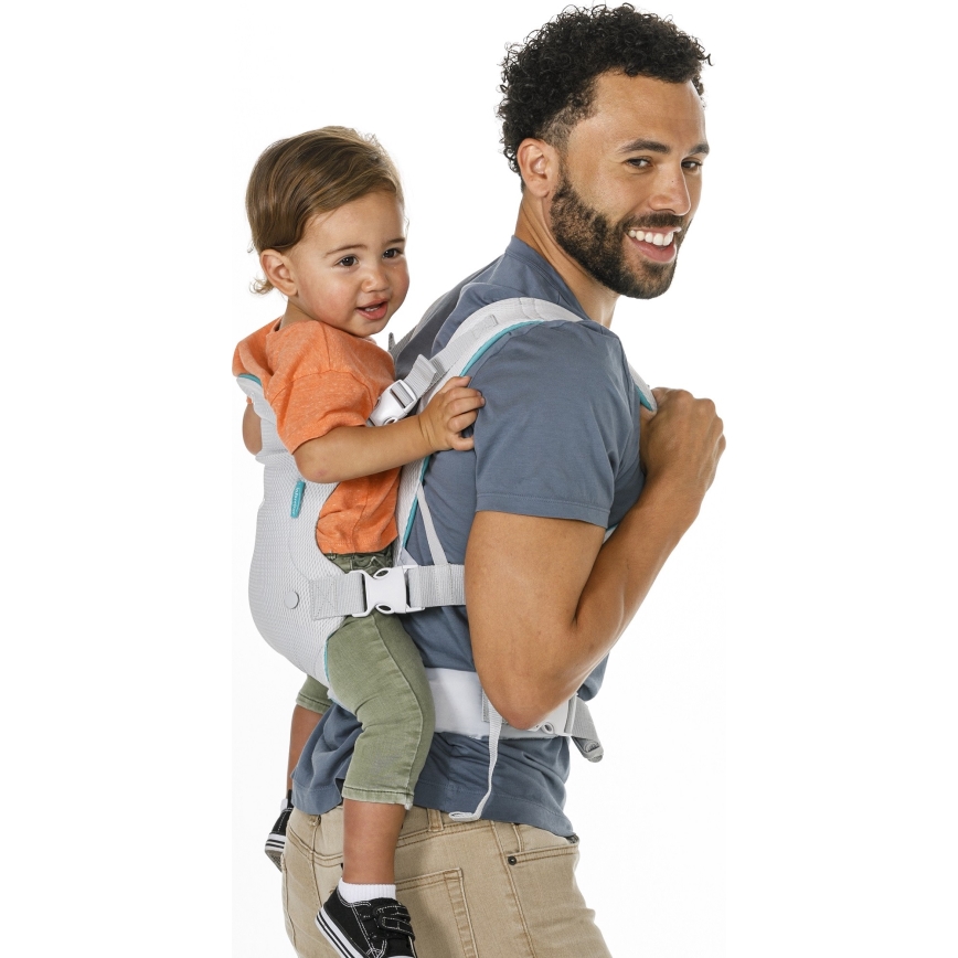 Infantino - Babahordozó FLIP 4in1 világosszürke