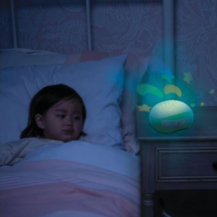 Infantino - Bölcső mobil melódiával 3in1 3xAA zöld