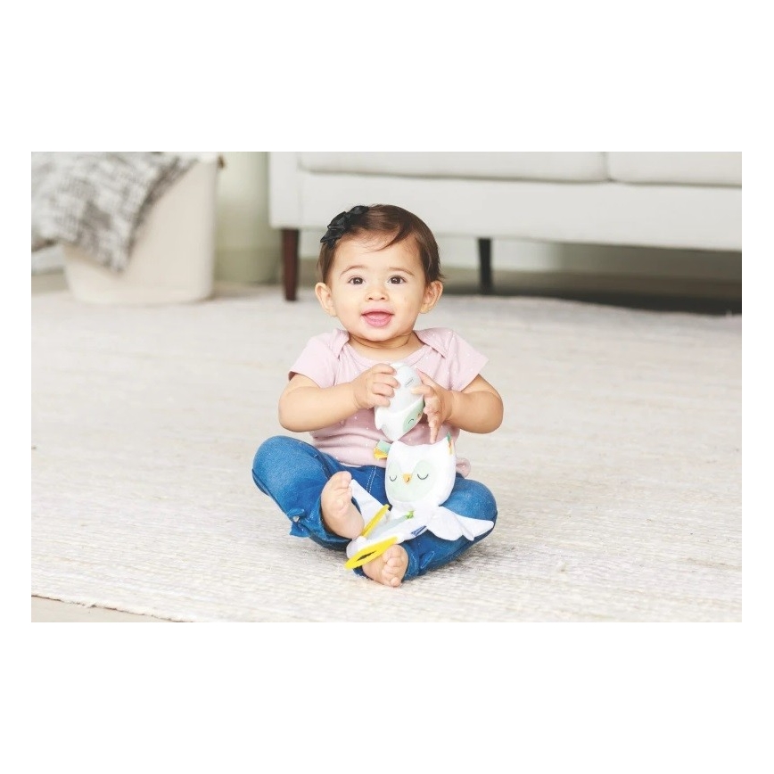 Infantino - Éjjeli lámpa Világító bújós játék Owl