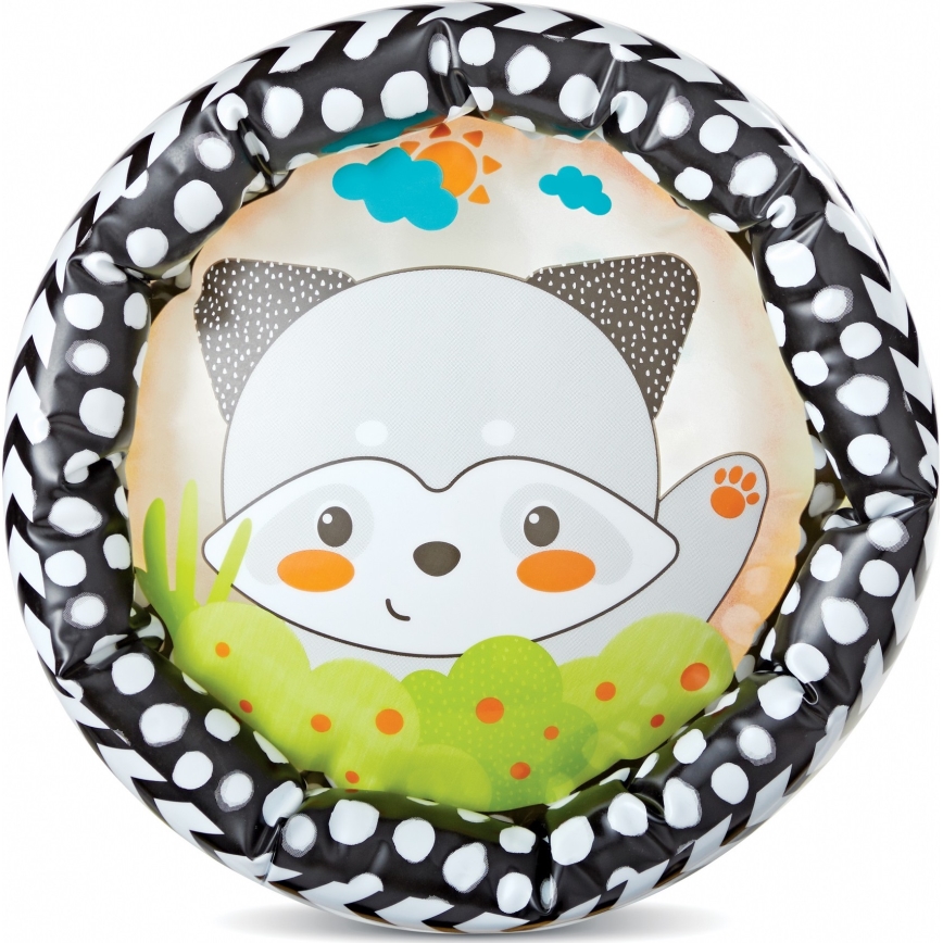 Infantino - Felfújható játék csengettyűkkel dzsungel