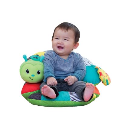 Infantino - Gyermek haspárna 2in1 hernyócska