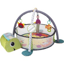 Infantino - Gyermek játékszőnyeg trapézzal 3in1