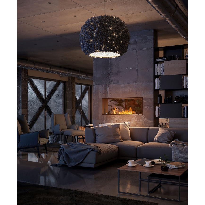 InFire - Beépített BIO kandalló 48,5x123,5 cm 6kW fekete