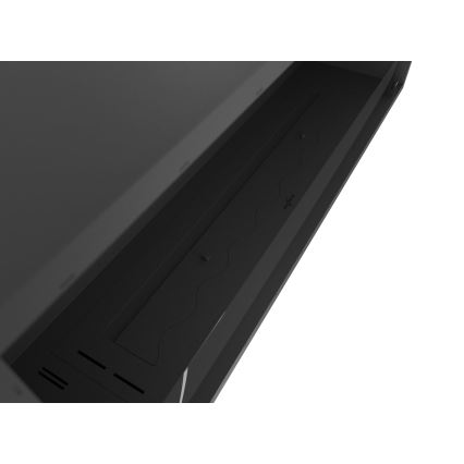 InFire - Beépített BIO kandalló 49,4x124,4 cm 6kW fekete