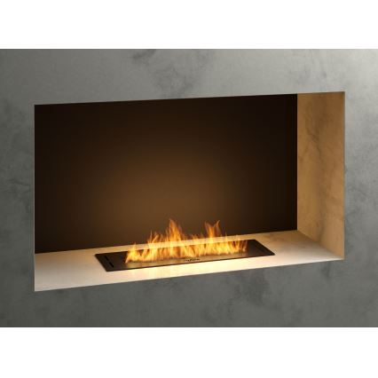 InFire - Beépített BIO kandalló 7,5x50 cm 3,5kW fekete
