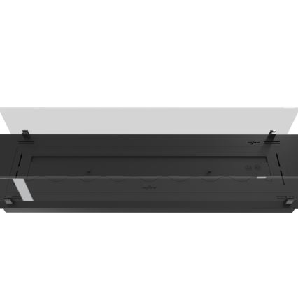 InFire - Beépített BIO kandalló 8,5x120 cm 6kW fekete