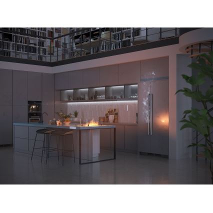 InFire - Beépített BIO kandalló 8,5x60 cm 3,5kW fekete