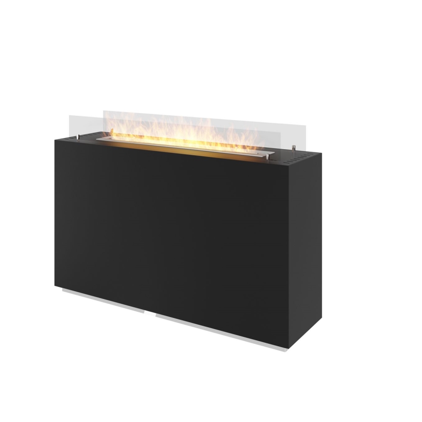 InFire - BIO kandalló 110x65 cm 3,5kW fekete