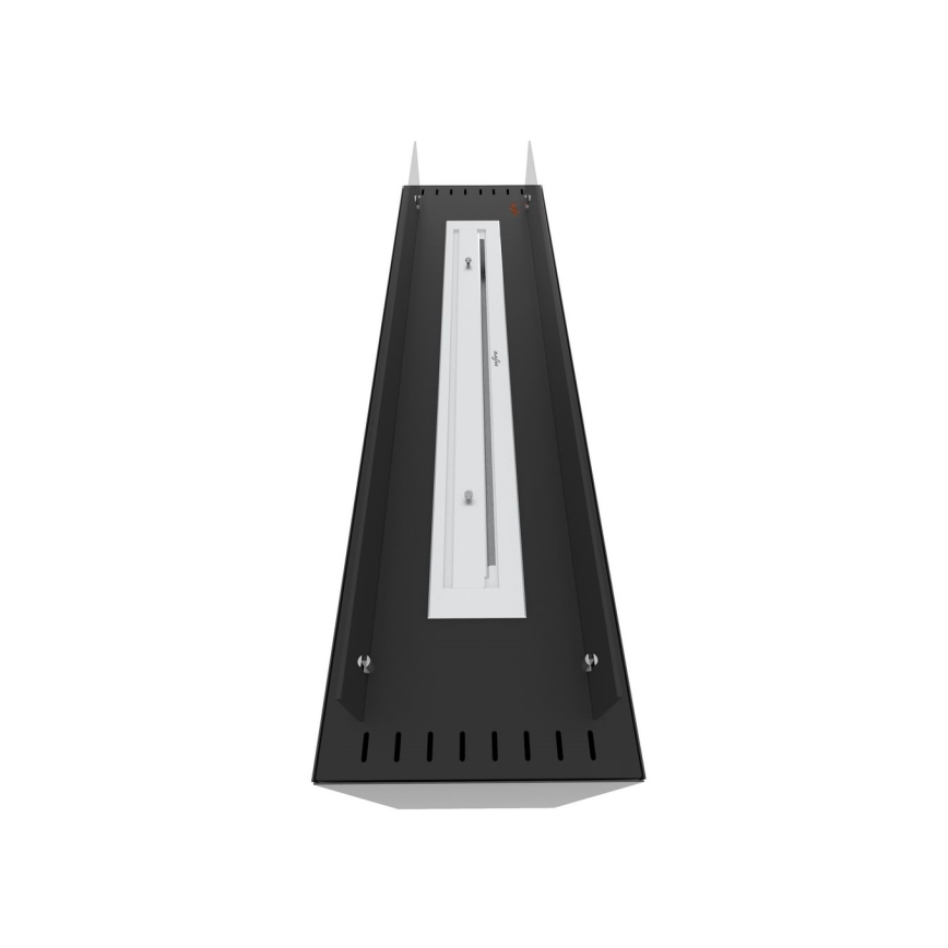 InFire - BIO kandalló 110x65 cm 3,5kW fekete