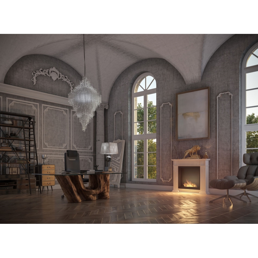 InFire - BIO Kandalló 115x100 cm 3kW fehér