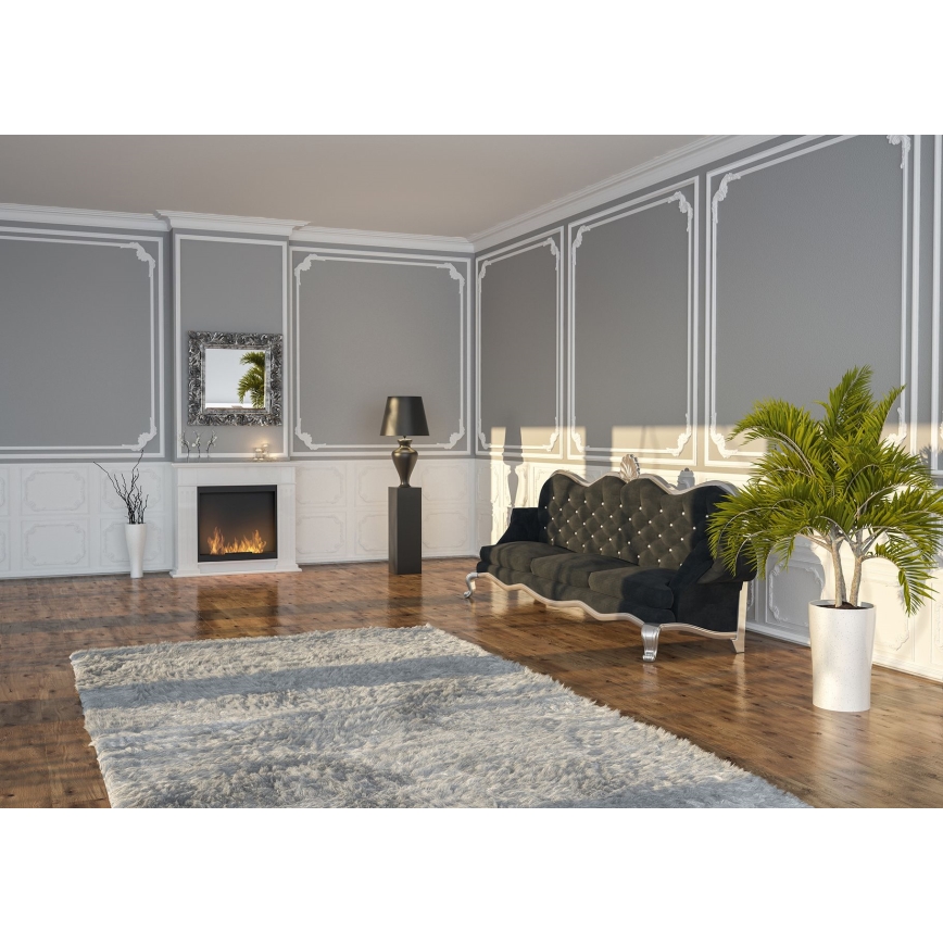 InFire - BIO Kandalló 115x100 cm 3kW fehér