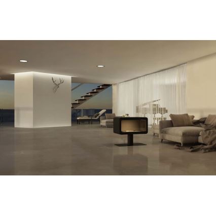 InFire - BIO kandalló 82,5x74,3 cm 3kW fekete