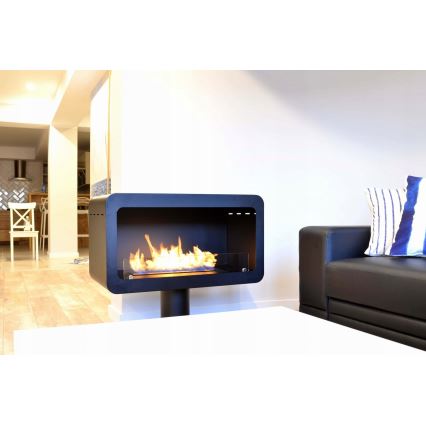 InFire - BIO kandalló 82,5x74,3 cm 3kW fekete