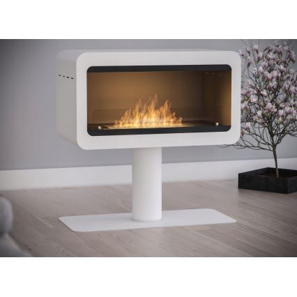 InFire - BIO kandalló 82,5x78 cm 3kW fehér