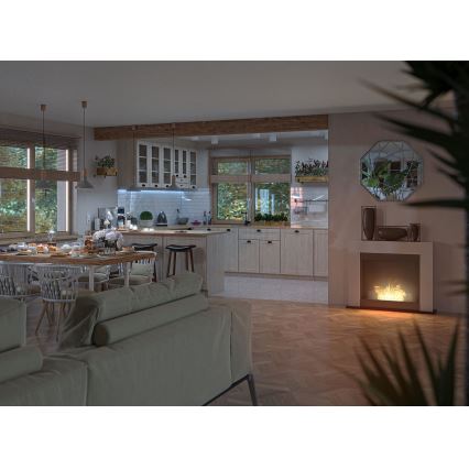 InFire - BIO Kandalló 87,5x110 cm 3kW fehér