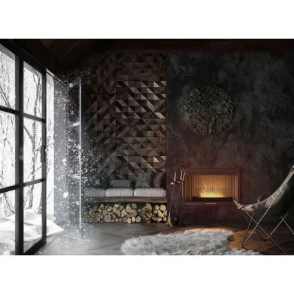 InFire - BIO kandalló 8x60 cm 3kW fekete