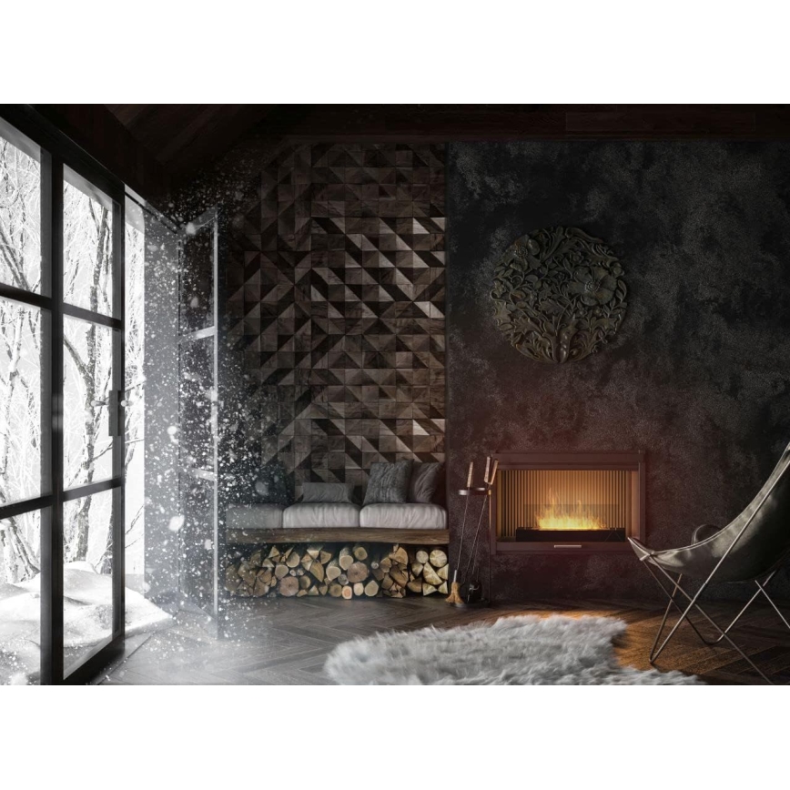 InFire - BIO kandalló 8x60 cm 3kW fekete