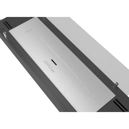 InFire - BIO kandalló 8x60 cm 3kW fekete