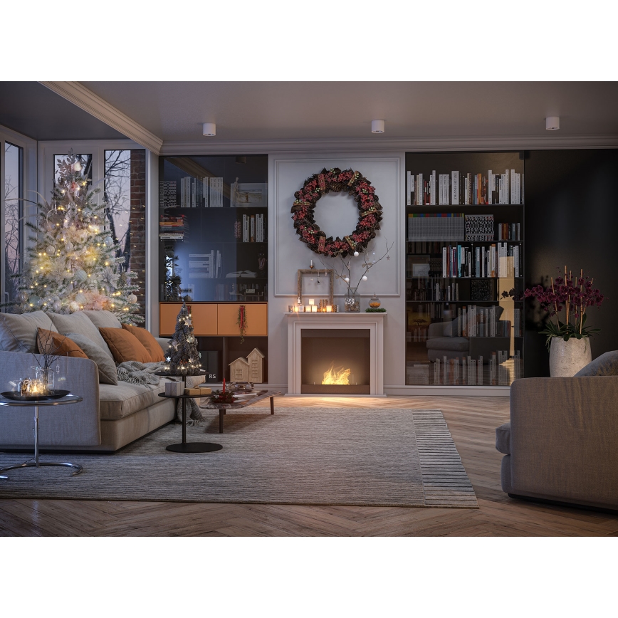 InFire - BIO kandalló 90x112,5 cm 3kW fehér