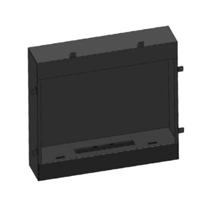 InFire - BIO kandalló 90x112,5 cm 3kW fehér