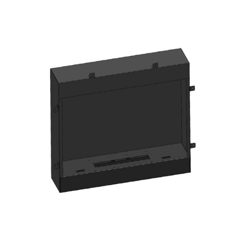 InFire - BIO kandalló 90x112,5 cm 3kW fehér