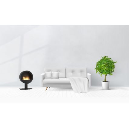 InFire - BIO kandalló á. 70 cm 3kW fekete