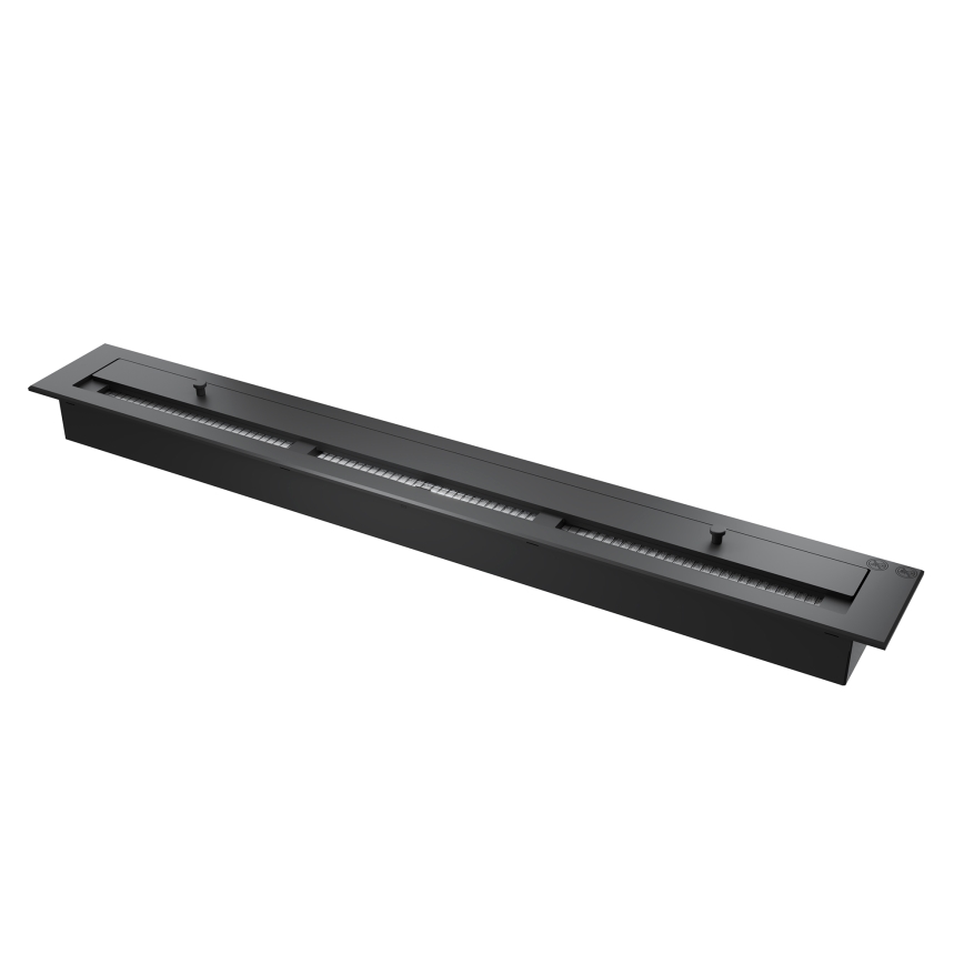 InFire - Sarok BIO kandalló 110x45 cm 3kW fekete