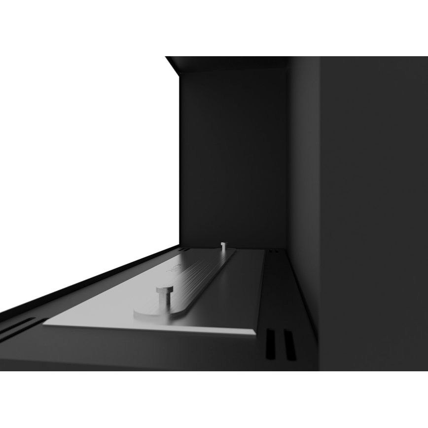 InFire - Sarok BIO kandalló 45x60 cm 3kW fekete