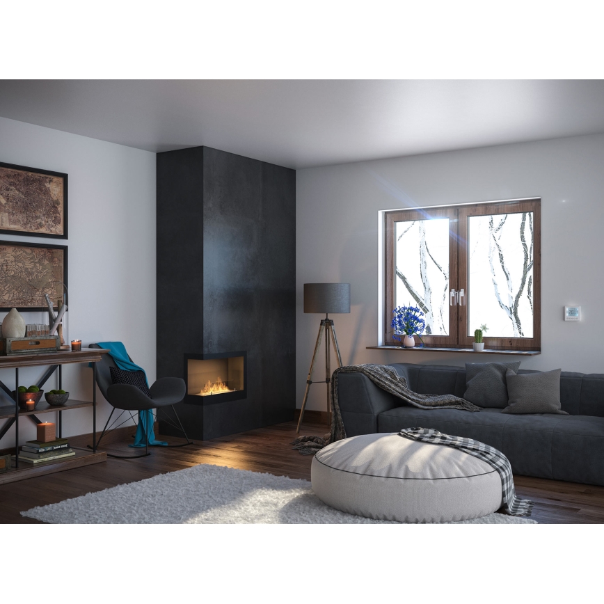 InFire - Sarok BIO kandalló 45x60 cm 3kW fekete