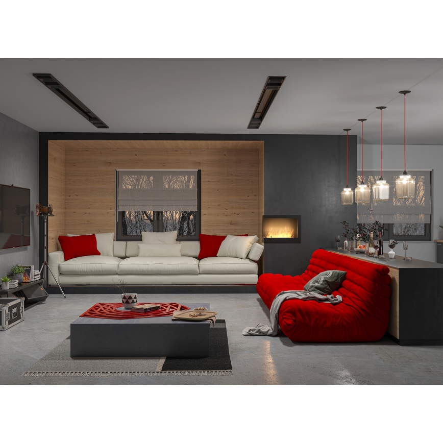 InFire - Sarok BIO kandalló 45x60 cm 3kW fekete