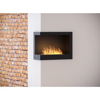 InFire - Sarok BIO kandalló 45x60 cm 3kW fekete