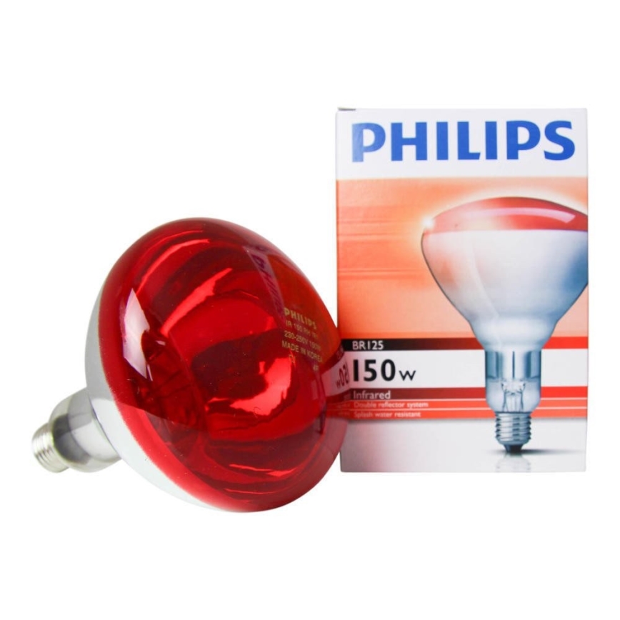 Infra izzó Philips E27/150W/230V