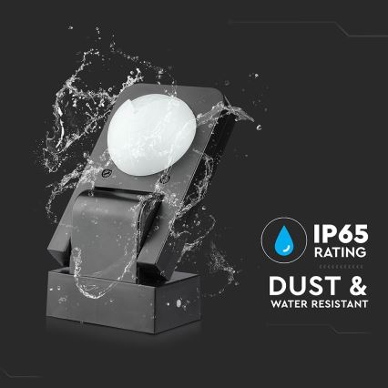 Infravörös kültéri mozgásérzékelő 360° 1000W/230V IP65 fekete