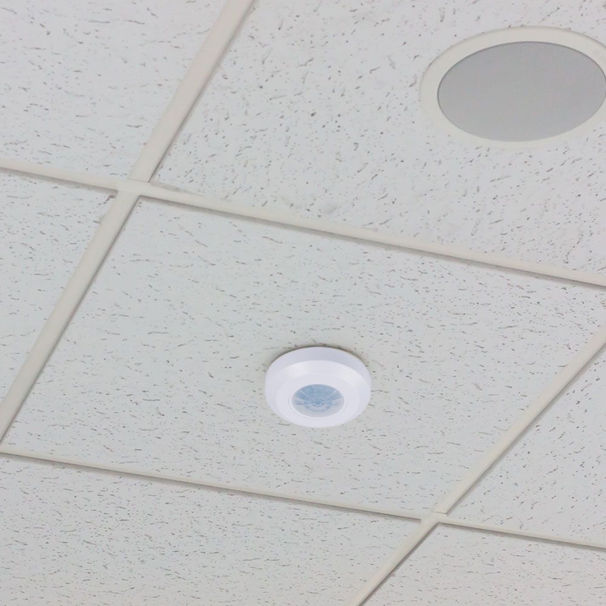 Infravörös mozgásérzékelő 360° 200W/230V fehér