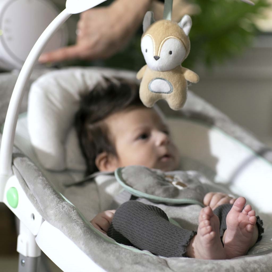 Ingenuity - Baba vibrációs hinta dallammal ANYWAY SWAY RAY 4xLR14