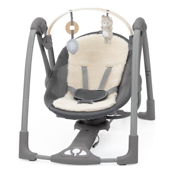 Ingenuity - Baba vibrációs hinta dallammal EVERY SEASON 3xC szürke